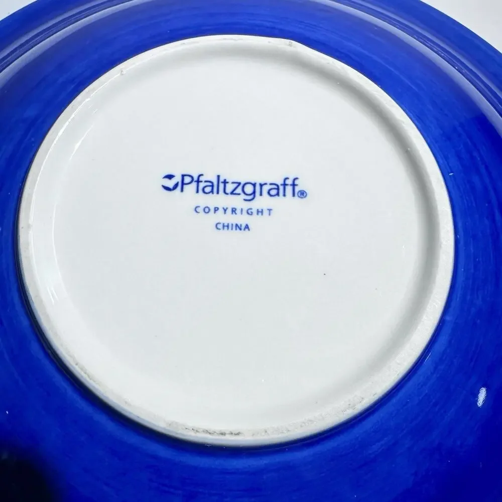 Monaco Pfaltzgraff Center Piece Large Bowl Mosaic 12”x2.25”